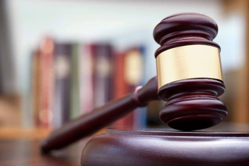 A Jury Verdict The Final Word Close-up of a gavel on a desk