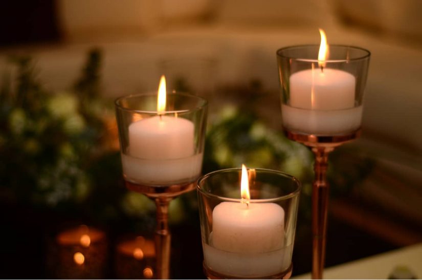 R.G. Ortiz Funeral Home in Bronx Candles