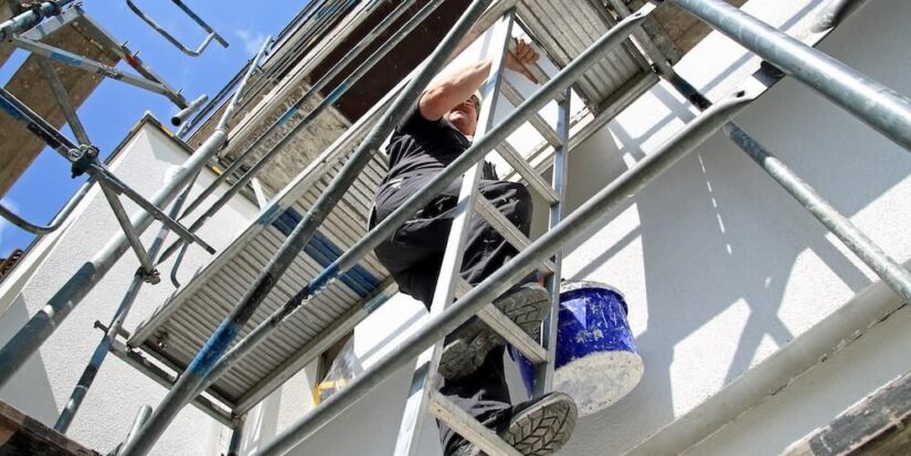 Man Climbing Stairs